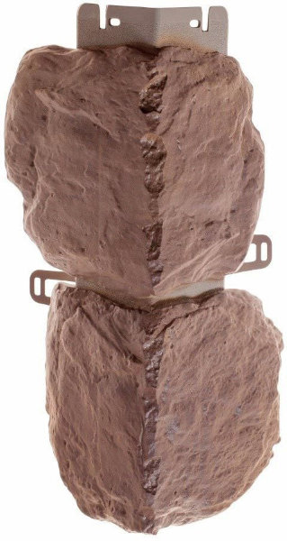 Наружный угол бутовый камень (скифский), 0,44 х 0,18м (н) купить в Барнауле