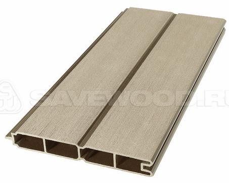 Заборный профиль из ДПК Savewood SW Agger матовый тик купить в Барнауле