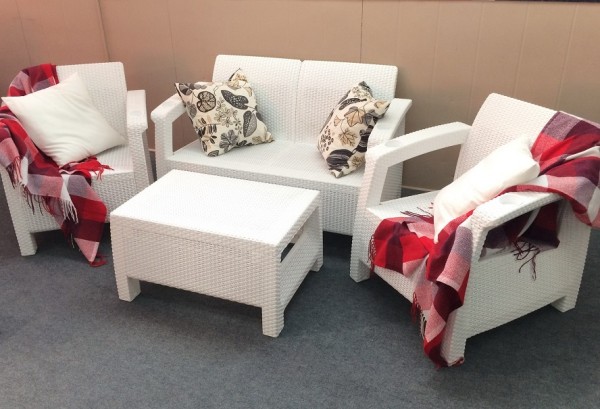 Комплект Yalta Terrace Set белый купить в Барнауле