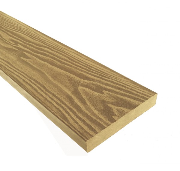 Террасная доска из ДПК Terrapol Смарт 3D Полнотелая без паза Дуб Севилья купить в Барнауле