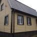 Сайдинг "blockhouse" под бревно, Престиж ВН-01, золотистый купить в Барнауле