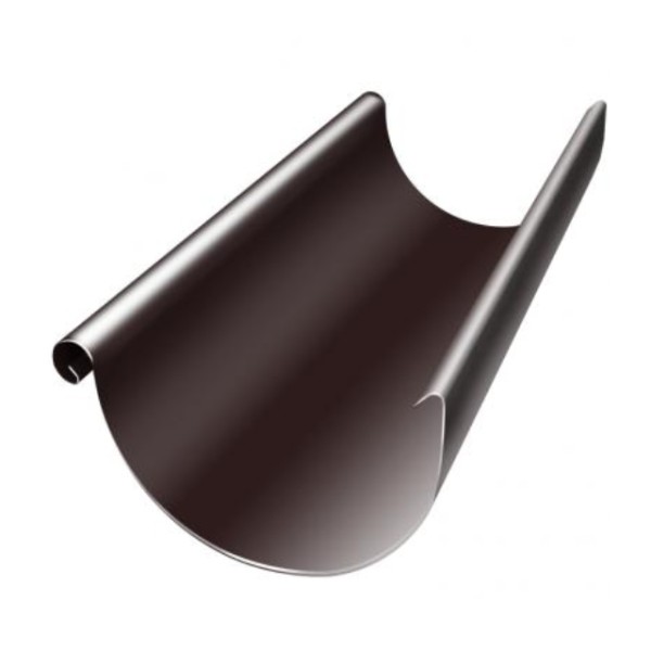 Водосток Grand Line 150x100 – Желоб 3м RAL 8017 купить в Барнауле