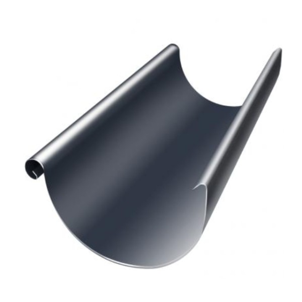 Водосток Grand Line 125x90 – Желоб 3м RAL 7024 купить в Барнауле