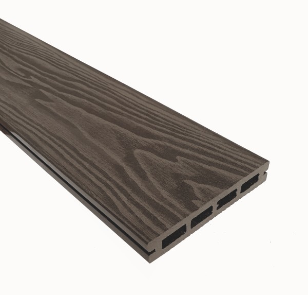 Террасная доска из ДПК Terrapol Смарт 3D Пустотелая с пазом Тик Киото купить в Барнауле