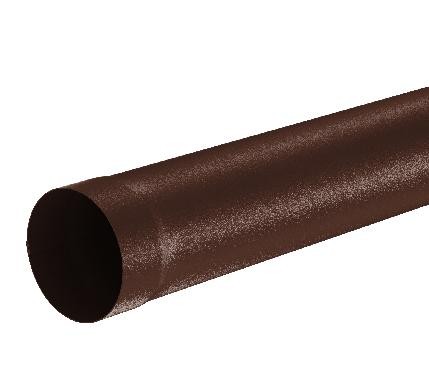 Водосток Aquasistem, Система 150/100 - Труба водосточная 3.00м RAL 8017 Коричневый matt купить в Барнауле