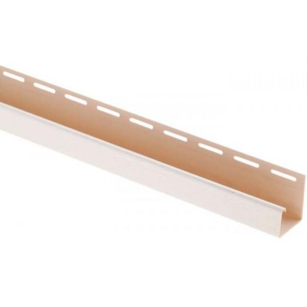 J-профиль Люкс Крашенный, T-15, ВН, Белый купить в Барнауле