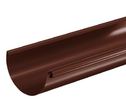 Водосток Aquasistem, система 125x90 - Водосточный желоб 3.00м RAL 8017 Коричневый купить в Барнауле