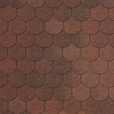 Гибкая черепица Tegola ASSISI terracotta 420 купить в Барнауле