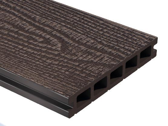 Террасная доска из ДПК WOODVEX Expert Antique Wenge купить в Барнауле