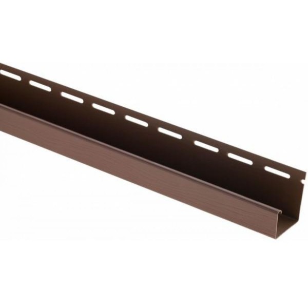 J-профиль Люкс Крашенный, T-15, ВН, Тёмный Орех купить в Барнауле