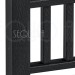 Комплект крышка/юбка для столба SEQUOIA BLACK купить в Барнауле
