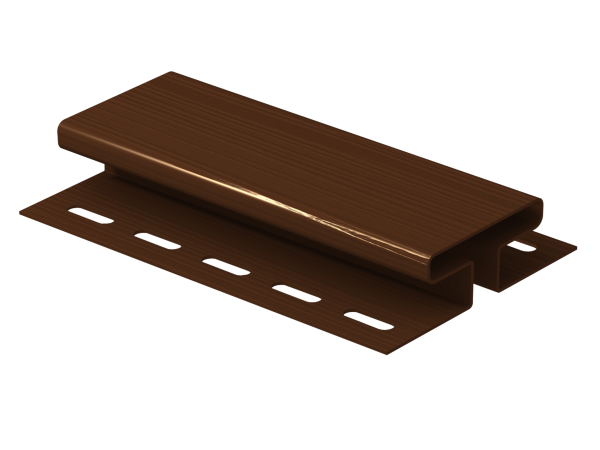 H-планка Ю-пласт Классика коричневая купить в Барнауле