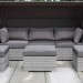 Диван-Трансформер AFINA плетеный из иск. ротанга AFM-320G Grey купить в Барнауле