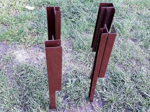 Угловой элемент металл, 90° для доски 225х30 мм Holzhof купить в Барнауле