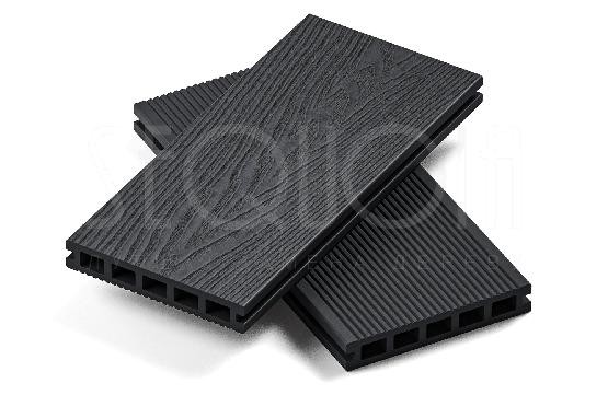 Доска террасная ДПК 3D SEQUOIA Evolution WOOD BLACK купить в Барнауле