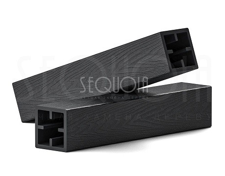 Столб SEQUOIA Evolution 3D WOOD BLACK купить в Барнауле