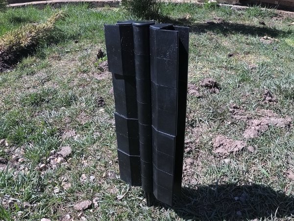 Угловой элемент поворотный, пластиковый от 60° до 300° для доски 300х30 мм из ДПК чёрный Holzhof купить в Барнауле