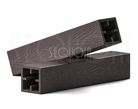 Столб SEQUOIA Evolution 3D WOOD BROWN купить в Барнауле