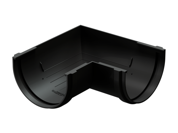 Угол желоба универсал 90˚ Docke Premium ПВХ - Карбон купить в Барнауле