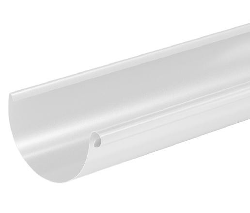 Водосток Aquasistem, система 125x90 - Водосточный желоб 3.00м RAL 9003 Белый купить в Барнауле
