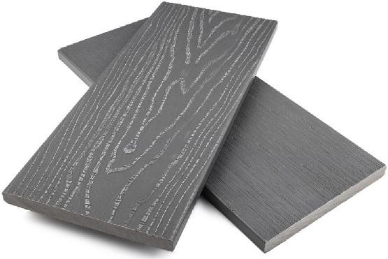 Заборная доска ДПК полнотелая NanoWood Серый купить в Барнауле