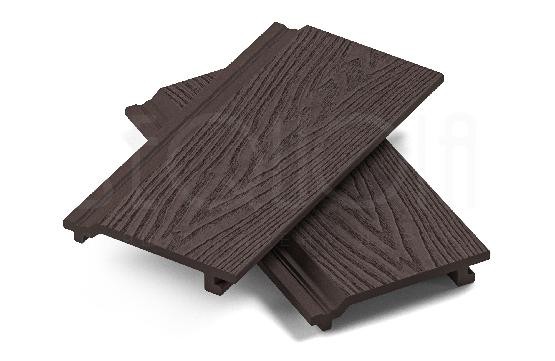 Доска фасадная ДПК 3D SEQUOIA Evolution WOOD BROWN купить в Барнауле