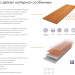 Фибросайдинг DECOVER 3600 x 190 x 8 мм Silver купить в Барнауле