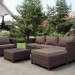 Комплект мебели AFINA плетеной из иск. ротанга YR821A Brown/Beige купить в Барнауле