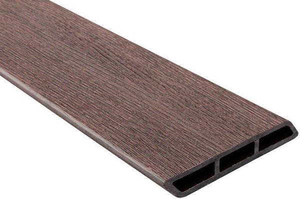 Доска Ромбус 3D ДПК Outdoor STORM BROWN коричневая микс купить в Барнауле