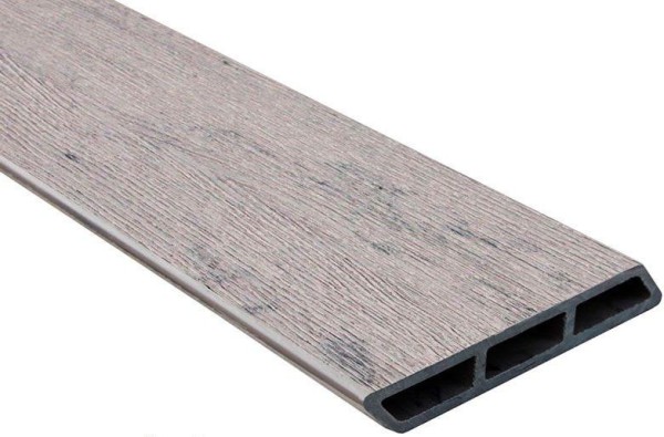 Доска Ромбус 3D ДПК Outdoor STORM GREY серая микс купить в Барнауле