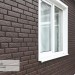 Фасадная панель Ю-Пласт Стоун Хаус Кирпич Коричневый купить в Барнауле