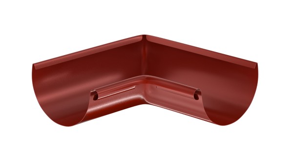 Водосток Aquasistem, система 125x90 - Угол желоба, внутренний 90° RR 29 Бургундский купить в Барнауле