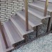Ступень ДПК Outdoor Havana/Вельвет полнотелая серая  микс купить в Барнауле