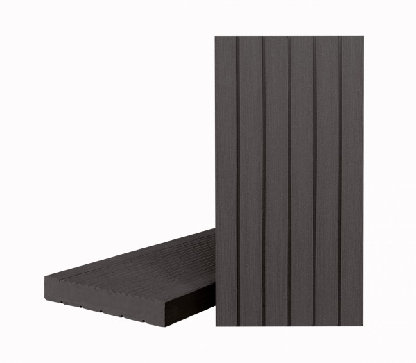 Террасная доска Классик Чёрное дерево (полнотелая без паза) Под заказ купить в Барнауле