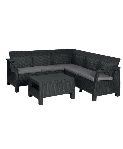 Угловой диван  Yalta Corner Set (столик в комплект не входит) купить в Барнауле
