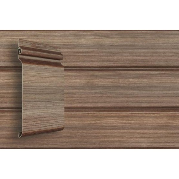Виниловый сайдинг Grand Line Natural-Брус Tundra - Кедр купить в Барнауле