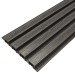Фасадная доска из ДПК Faynag Wood Рейка Мокрый Асфальт купить в Барнауле