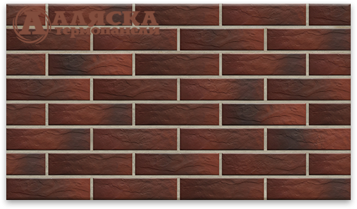 Фасадные Термопанели Аляска Cherry Rustic купить в Барнауле
