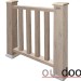 Ограждение из ДПК Outdoor Классик 3D STORM серый микс купить в Барнауле