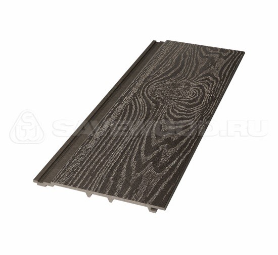 Сайдинг из дпк savewood sw-cedrus тангенциальный распил темно-коричневый купить в Барнауле