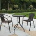 Комплект плетеной мебели AFINA из иск. ротанга Асоль-LR02 LRC-02/LRT-02-D60 Dark Brown купить в Барнауле