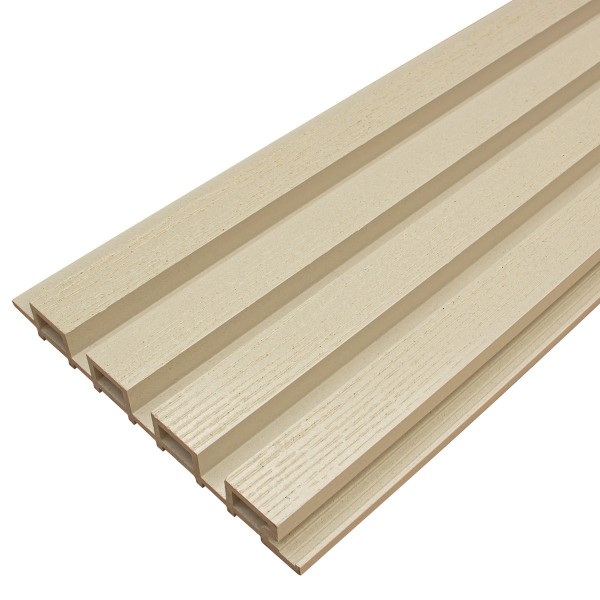 Фасадная доска из ДПК Faynag Wood Рейка Слоновая кость купить в Барнауле