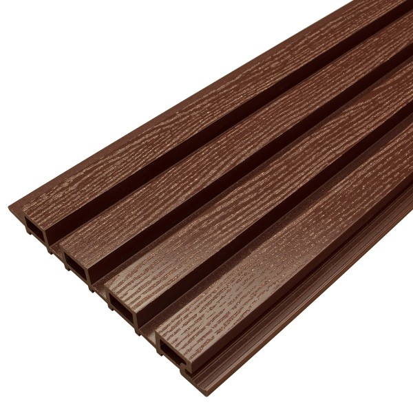 Фасадная доска из ДПК Faynag Wood Рейка Шоколад купить в Барнауле