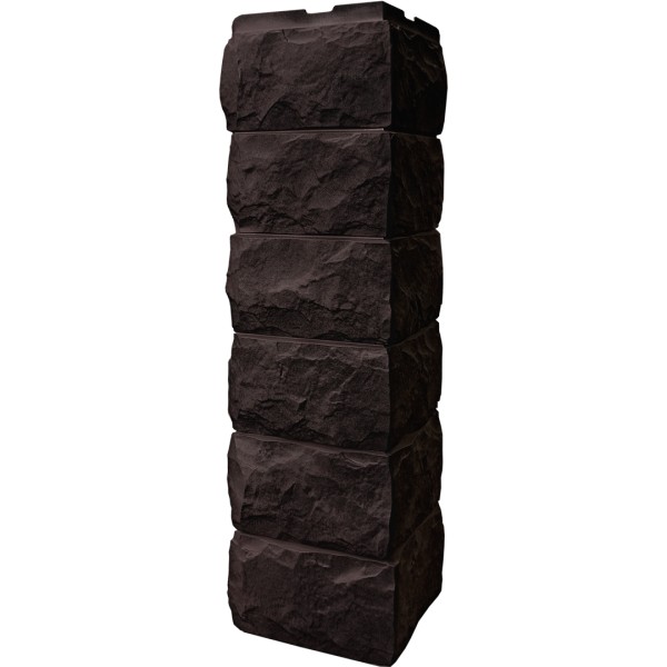 Угол наружный FineBer, Скол Тёмно- коричневый купить в Барнауле