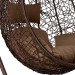 Кресло Подвесное из искусственного ротанга AFM-168A-L Brown купить в Барнауле