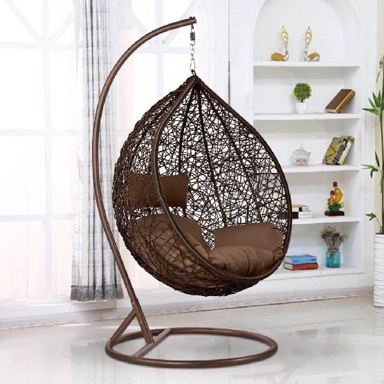 Кресло Подвесное из искусственного ротанга AFM-168A-XL Brown купить в Барнауле