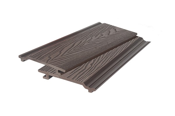 Фасадная доска 3D WOOD BRUSHING, тёмно-коричневый купить в Барнауле