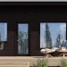 Фасадная панель FineBer, Скол - Тёмно коричневый купить в Барнауле