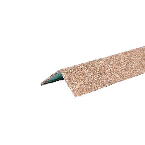 Уголок металлический внешний ТЕХНОНИКОЛЬ HAUBERK, Коричнево-бежевый купить в Барнауле