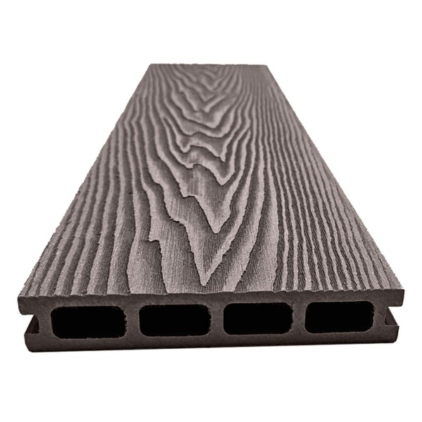 Террасная доская ДПК NanoWood Double 3D Венге купить в Барнауле